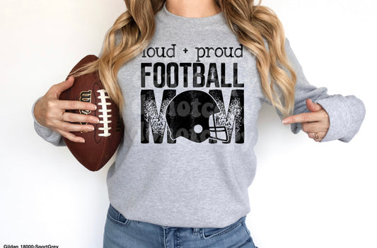 Loud and Proud Football Mom